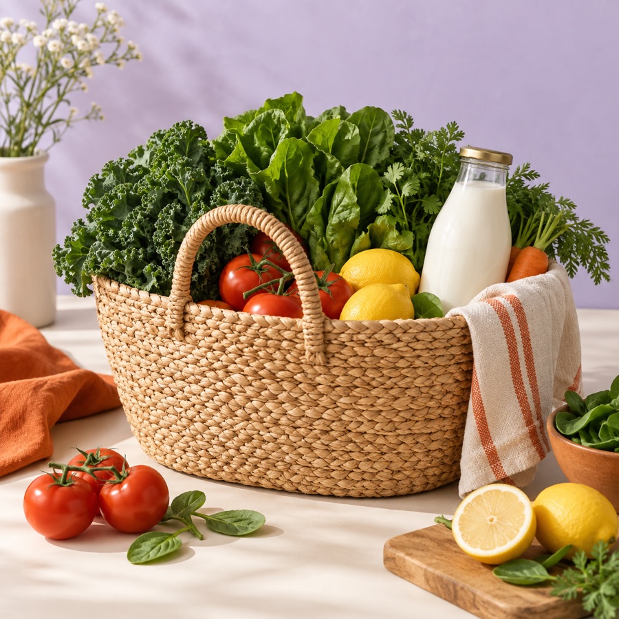 Daily essentials and fresh produce